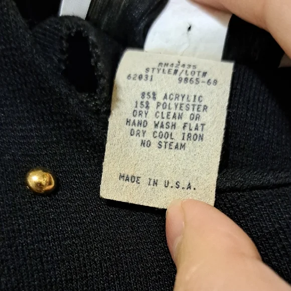 Sheri Martin Black Dress with Gold Studs - Picture 3 of 3